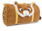 Les Déglingos - Sac Week-End Voyage - Speculos le tigre -Voyages,Bébé et Puériculture - Ideal Vacances pour fille et garçon - 48 CM - Ocre