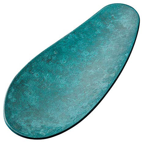 Orien Cuillère à thé japonaise de qualité supérieure - En laiton - Bleu