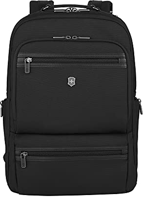 Victorinox Werks Professional Cordura Deluxe Backpack, Laptop-Rucksack, 45 x 20 x 35 cm, Schwarz