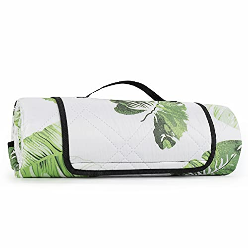 Sekey 200 x 200cm Picknickdecke wasserdicht, Camping Decke mit tragbarem Griff, Waschbare Picknickdecke für Outdoor