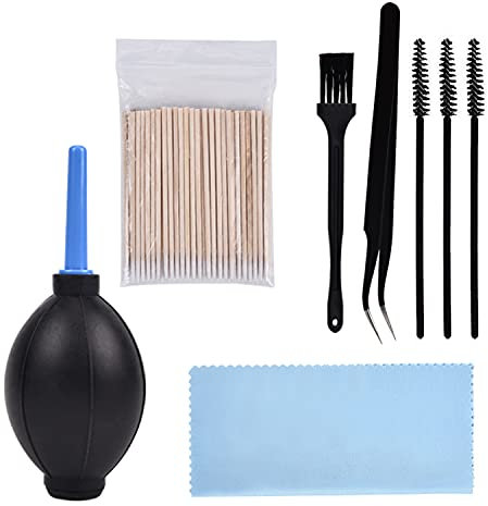 108 kits de nettoyage pour iPhone, kit de nettoyage Airpod, prise de téléphone, prise de chargeur, trou de haut-parleur, outil de nettoyage pour appareils photo, claviers, écouteurs.