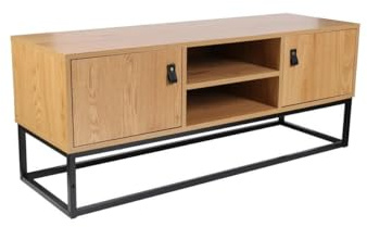 Paris Prix Meuble TV en Bois Abbott 117cm Naturel