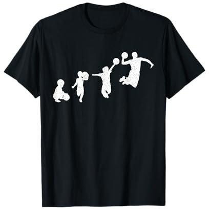 Basketteur Évolution Basket-ball Cadeau Basketball T-Shirt