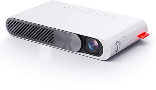 HGVVNM Mini Alpd Laser Pocket Projector Ultra Portable Smart Projector 300 Ansi Lumen Wi-fi Connection for Smartphone