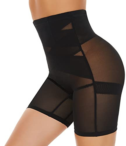 SIMIYA Tummy Control Knickers, High Waisted Shapewear for Women, Tummy Control Body Shaper Pants Shaping Underwear, Black XL