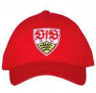 VfB Stuttgart Cap GOTS Wappen rot