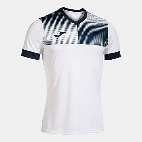Joma Camiseta Manga Corta Eco Supernova Blanco Marino