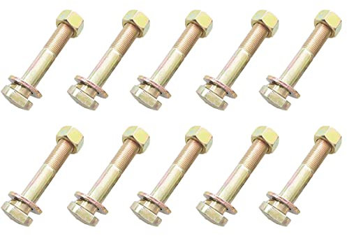 10 Stück M16 Sechskantschraube, 80 mm Sechskantschraube, Innensechskant-Knopfkopf, sortiertes metrisches Set, Schrauben, Schrauben, Muttern, Sortimentskit