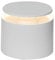 Zafferano, Push-Up Lampe, Kabellose, Wiederaufladbare Tischlampe mit Touch Control, Auch für den Außenbereich Geeignet, Dimmer, 2200-3000 K, Höhe 80-100 cm, Farbe Weiß