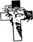 Luwecf Kruzifix Statue, Jesus Kreuz,für Christliche Deko,Christliche Geschenke,Eisernes Kreuz,Figur für Zuhause