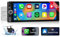 2+64GB Android 1 DIN Radio para Coche Wireless Carplay Android Auto, 6,9 Pulgadas Táctil Radio Pantalla Coche GPS Autoradio con Bluetooth FM RDS Cámara Trasera
