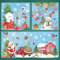 Fensterbilder Weihnachten Selbstklebend - 240 Stück Fensterdeko, PVC Fenstersticker Wiederverwendbar, Große Fensteraufkleber für Kinder, Winter Fenster Weihnachtsdeko