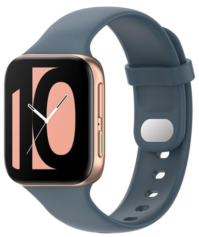 BYISYUE Ersatzarmband für OPPO Watch 46mm, Sport Armband Uhrenarmband, Silikon Armbänder für OPPO Watch 46mm
