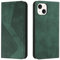 NEXCURIO Custodia a Libro Cover Portafoglio per Apple iPhone 15 Book Flip Case in Pelle con Tasca Porta Carte Supporto Antiurto - Verde