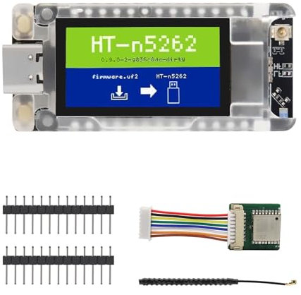 Mesh Node T114 V2 für Meshtastic Tracker nRF52840 LoRaWAN LoRa Entwicklungsboard,LoRa Modul mit TFT-Display 863-928mhz BLE/WiFi Kompatibel mit Arduino/Meshtastic(mit GNSS-Sensor)