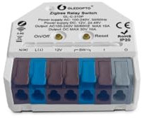 GLEDOPTO Pro Serie ZigBee 230V Unterputz UP Controller Schalter-Aktor für LED Halogen Lampen, Trafo & Leuchten mit Taster-Anschluss oder Schalter-Anschluss (Schaltaktor Pro)