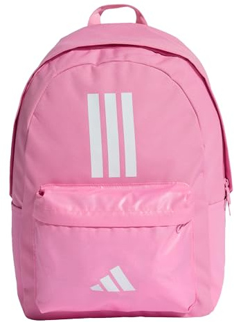 adidas Unisex CLASSIC THREE STRIPES BACKPACK BACK TO SCHOOL, st tropic bloom/white, One size