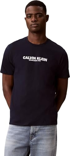 Calvin Klein Herren Ss 30s Whsl Sp GRAP Lv04re820g Graphic Tees (1er Pack)