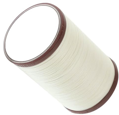 Fil de lin ciré pour reliure, machine à coudre, travaux ronds, couture à la main - Beige