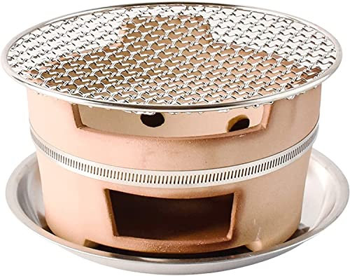 BBQ-Grill, Gasgrill für den Außenbereich, Herdgrill, Holzkohlegrill, Camping, Lehm, Tischgrill, Holzgrill, tragbar, Töpferwaren-Brennofen für den Außenbereich, Picknick-Auflauföfen