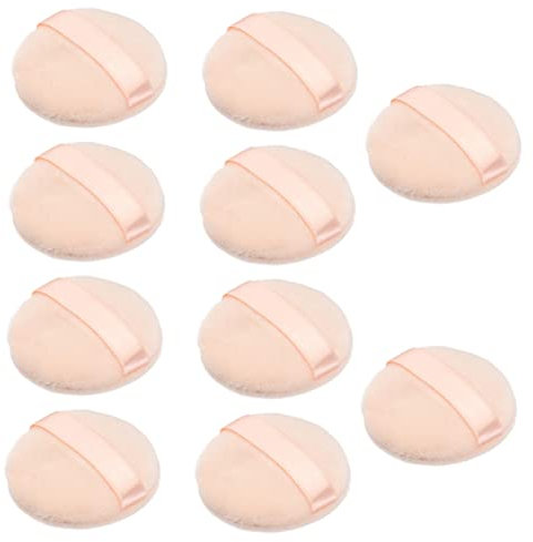 SAFIGLE 20piezas Esponja De Maquillaje De Polvo Herramienta Para Borlas De Maquillaje