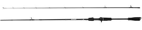 Savage Gear Revenge SG2 Angelrute | Baitcasting-Rute für Süßwasser-Raubfische zum Vertikaljiggen | 24+30T Carbon-Blank | Superempfindliche Aktion | Mehrere Größen