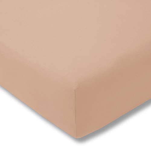 ESTELLA Spannbetttuch Feinjersey | Sahara