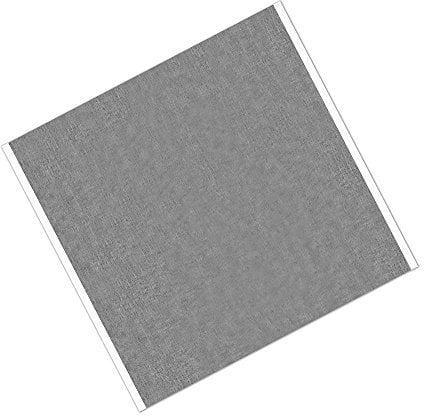 Tapecase 420 23,5 x 23,5 cm -25 argento scuro piombo/nastro adesivo in gomma, linea Red foil tape-converted da 3 m 420, 60 – 225 gradi F performance temperature, 0 cm di spessore, 23,5 cm di lunghezza (confezione da 25)