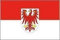 Flaggen Deutsche Bundesländer Deutschland Landesfahnen 150 x 90 cm mit zwei Metallösen zur Befestigung und zum Hissen (Brandenburg)