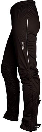 PRO-X elements Bike Regenhose JACKSON 4way Stretch, Atmungsaktive Fahrrad Regenhose mit verstärktem Boden, elastisch, reflektierend, wasserdicht