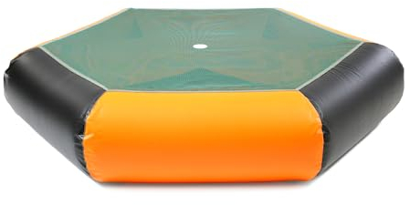 Sport-Thieme Trampolin Soft-Tramp | Geringe Sprungkraft | Anti-Rutsch-Polster | Robust | Max. 95 kg | Luftkissen-Aufhängung | Weiches Schwungverhalten | Indoor & Outdoor