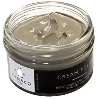Famaco - Cirage Chaussure - Crème de Beauté - FICELLE - Pommadier 50 ml - Ravive les couleurs - Imperméabilise - Brillance longue durée