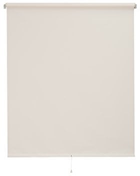 Sunlines HWA10104 Springrollo Verdunklung, Stoff, weiß/weiß, 122 x 180 cm