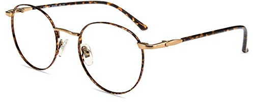 Firmoo Lesebrille mit Sehstärke 2.5x Lesehilfe mit Blaulichtfilter Sehhilfe Lesebrille für Damen Herren Augenoptik Brille
