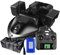 HXZB Fishing Bait Boat with GPS, Remote Controlled Bait Boats for Carp Fishing, 500M RC Fishing Boat with 12000mah Battery & Free Carry Bag
