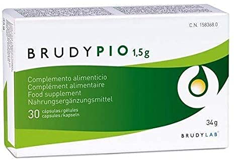 BRUDYLAB - Brudy Pio - Ideado para Mitigar el Estrés Oxidativo - Ayuda a Complementar las Necesidades Diarias de Ácidos Grasos - Omega 3-90 Cápsulas