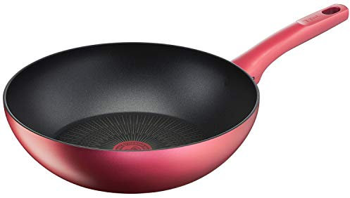 Tefal Wok 28cm IH Red Unlimited Tous feux + induction - G2621993