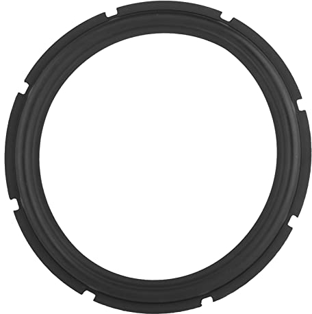 Jenngaoo Borde de Espuma Universal de 12 Pulgadas Para Altavoz, Reparación de Subwoofer Graves, Piezas de Repuesto Envolventes Circulares