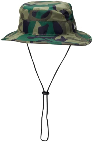 Hurley M Back Country Boonie - Gorra, Color Verde, Talla Unica