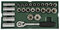 SATA ST09915SJ Steckschlüssel-Set, 1,27 cm (1/2 Zoll), 6-Punkt, metrisch, 26-teilig