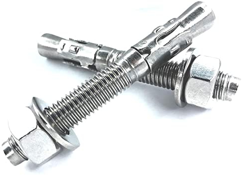 Ankerbolzen aus rostfreiem Edelstahl V2A Ankerschraube Schwerlastanker Bolzendübel M6x60-1Stk.|norm-genau®