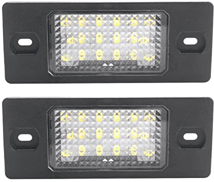 Bassulouda LED-Nummernschild-Licht für Golf 5 Touring, 2 Stück