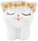 Boerni Pot à crayons en résine en forme de chat mignon, motif chaton, fleur, cactus succulent, pot à crayons, pot à crayons de dessin animé pour enfants, bureau, papeterie, cadeau (ours)