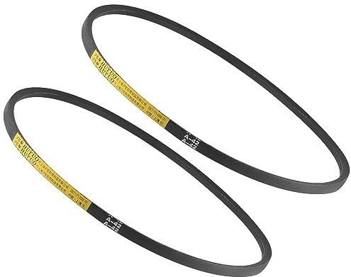 Kozelo 2Stk A-42 Antrieb Keilriemen - [42 Innen Umfang] A-Abschnitt Gummi Antriebs Riemen Umwickelt zur Getriebe Verwendung