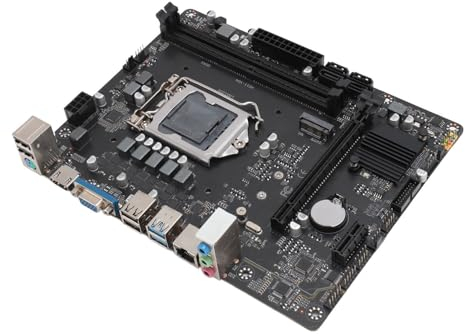 H511 VD4 Computer-Motherboard, Zweikanal-DDR4-Desktop-Motherboard, HDMI, VGA, RJ45, SATA3.0, 1xPCIE X16, USB3.0, NVME PCIE X4 Gaming-Motherboard für die H470-Serie