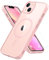 BESINPO Magnetica Cover iPhone 13/14 6,1 Pollici Con Vetro Temperato, Compatibile Con MagSafe, Custodia Antiurto Protezione Militare - Rosa