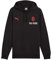 PUMA Felpa Milan Cappuccio Rappresentanza Ufficiale Nera Adulto Bambino Personalizzabile