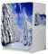 Highdi 3D Funda de Lavadora Cubierta, Secadoras de Carga Frontal Protector Exterior Cubierta a Prueba de Polvo (Capacidad L 10,5~12 kg,Invierno 11)