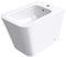 Mai & Mai Stand-Bidet S-D112 Weiß 55x36x36cm aus Keramik 1-Hahnloch schmutzabweisende Oberfläche
