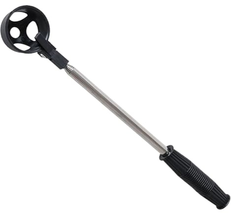 Pince à œufs télescopique pour récupérer les œufs et les noix, 40 x 200 cm, design confortable et prise en main ergonomique, collecteur en acier inoxydable pour poulailler, cour, verger, ferme, nid de